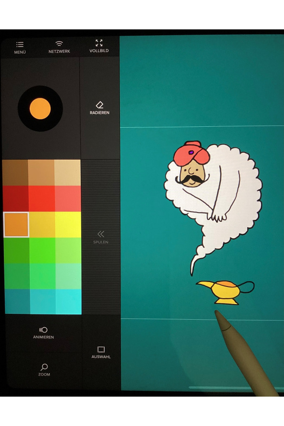 Digitales Malen - Fokus auf Nachhaltigkeit image